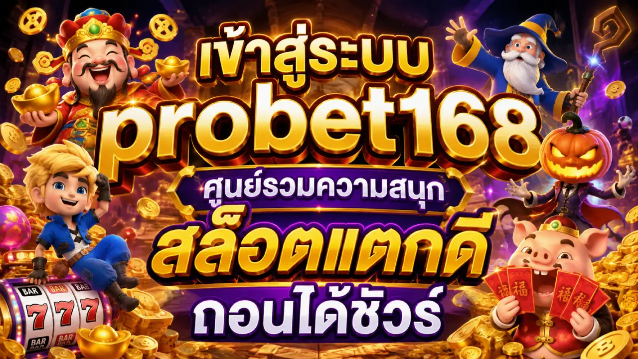 เข้าสู่ระบบprobet168